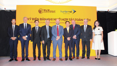 T&T Group hợp tác toàn diện với Hiệp hội doanh nghiệp HunterNet Úc