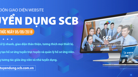 SCB ra mắt website tuyển dụng mới gia tăng tương tác với các ứng viên