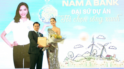 Nam A Bank công bố dự án cộng đồng 'Tôi chọn sống xanh'