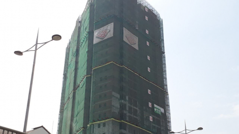Dự án GreenField 686 đang gấp rút hoàn thiện để bàn giao khách hàng