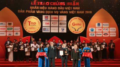Văn Phú – Invest lọt Top 50 Nhãn hiệu hàng đầu Việt Nam