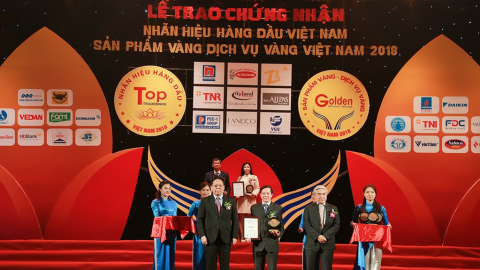 HDBank đạt giải nhãn hiệu hàng đầu Việt Nam năm 2018