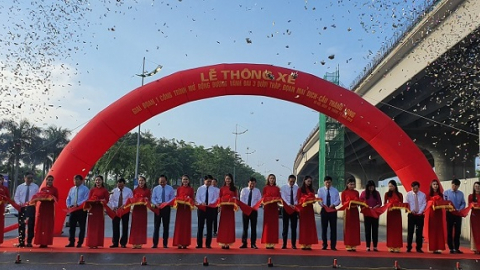 Hà Nội thông xe đường vành đai 3 dưới thấp đoạn Mai Dịch - Cầu Thăng Long