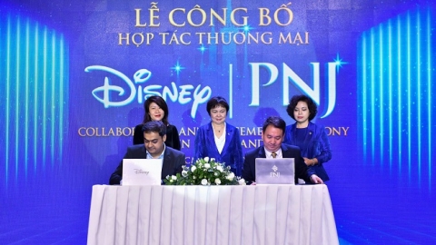 PNJ hợp tác Walt Disney tạo dòng sản phẩm cổ tích