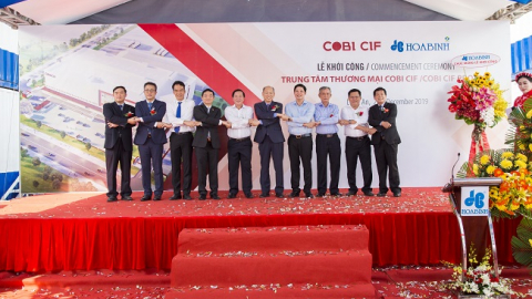 Hòa Bình khởi công trung tâm thương mại COBI CIF trị giá 460 tỷ đồng