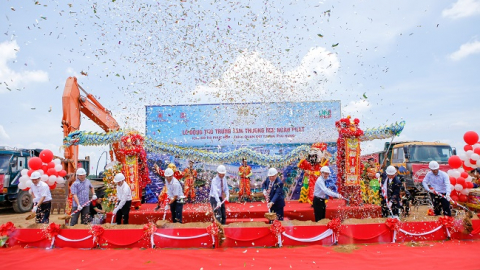 Địa ốc Cát Tường tổ chức động thổ Trung tâm thương mại Ngân Phát