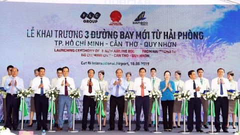 Bamboo Airways khai trương 3 đường bay mới từ Hải Phòng