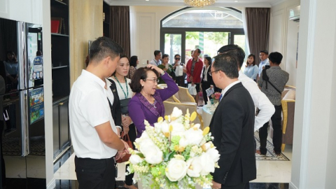 Khai trương nhà mẫu dự án Khu đô thị cao cấp La Villa Green City
