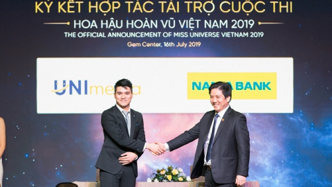 Nam A Bank đồng hành cùng Hoa hậu hoàn vũ Việt Nam 2019