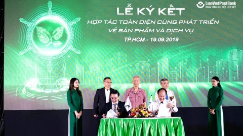 LienVietPostBank ký kết thỏa thuận hợp tác với Xelex