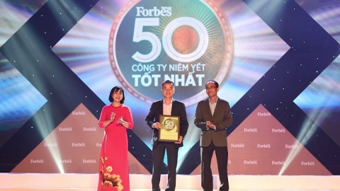 Lễ vinh danh 50 công ty niêm yết tốt nhất 2020 do Forbes Việt Nam bình chọn