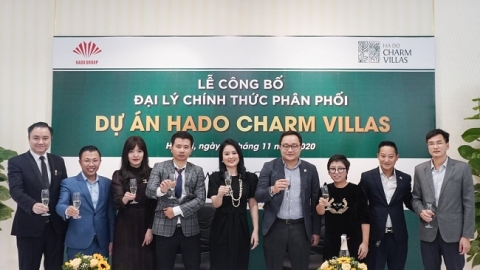 Công bố đại lý chính thức phân phối dự án Hado Charm Villas