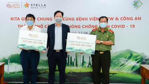 KITA Group ủng hộ 1 tỷ đồng chung tay phòng chống dịch Covid-19