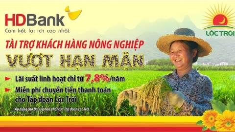 HDBank triển khai gói vay ưu đãi cho doanh nghiệp vượt hạn mặn