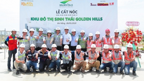 KITA Land cất nóc 69 căn nhà phố Golden Hills Đà Nẵng