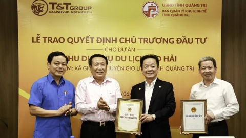 T&T Group đầu tư 1.650 tỷ đồng xây dựng khu dịch vụ - du lịch tại Quảng Trị