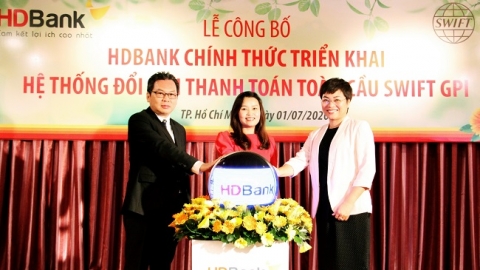 HDBank triển khai dịch vụ truy vấn thanh toán toàn cầu Swift GPI