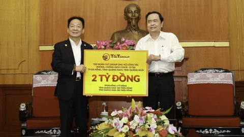 Các doanh nghiệp đầu tiên ủng hộ cho cuộc chiến chống Covid-19 tại miền Trung