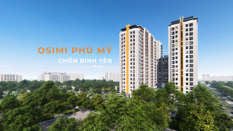 Không gian sống tiện nghi trong dự án căn hộ đầu tiên tại Phú Mỹ