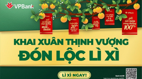 Đón xuân thịnh vượng, VPBank tặng hơn 140.000 phần quà cho khách hàng