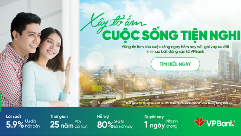 Vay vốn đầu tư bất động sản có chủ quyền chưa bao giờ hấp dẫn đến vậy