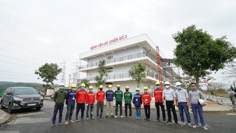 Bên trong bệnh viện dã chiến số ba tại Hải Dương
