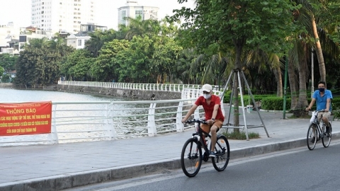 Hai quận trung tâm Hà Nội chuyển từ cấp độ dịch 3 xuống 2