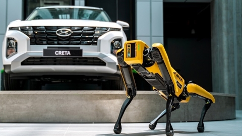 Hyundai Thành Công giới thiệu sản phẩm robot Spot Boston Dynamic