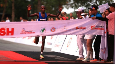 Kỷ lục hơn 15.000 người tham dự giải marathon quốc tế TP.HCM Techcombank