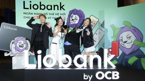 OCB ra mắt ngân hàng số thế hệ mới Liobank