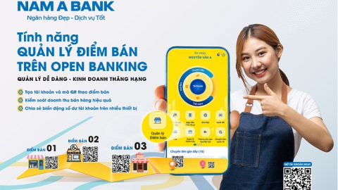 Open Banking thêm tính năng giúp chủ điểm bán quản lý doanh thu hiệu quả