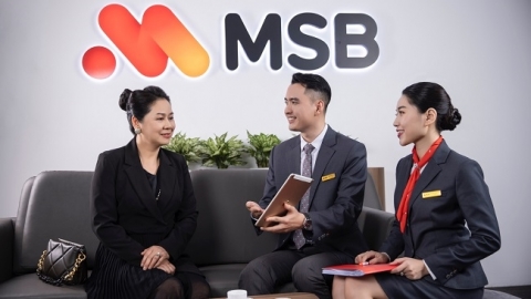 MSB giảm 1% lãi suất cho vay với khách hàng doanh nghiệp