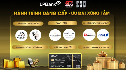 LPBank liên tiếp nhận giải thưởng lớn từ tổ chức thẻ quốc tế JCB