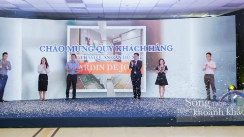 Chính thức mở bán tòa căn hộ cao cấp 'Khu vườn hạnh phúc' Jardin De Joie