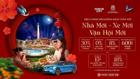 Siêu chính sách 'Nhà mới - xe mới - vận hội mới' thổi bùng sức sống cho 'quận Kinh đô'