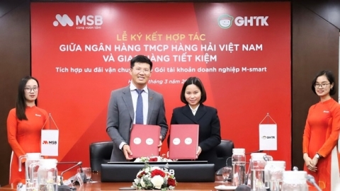 MSB bắt tay với GHTK, mở rộng ưu đãi cho doanh nghiệp