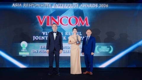 Vincom Retail liên tiếp nhận hai giải thưởng lớn