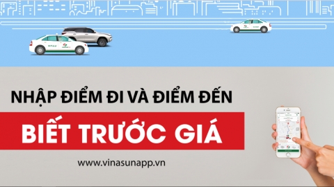 Vinasun tung chiêu mới trong nỗ lực cạnh tranh với Grab và Uber