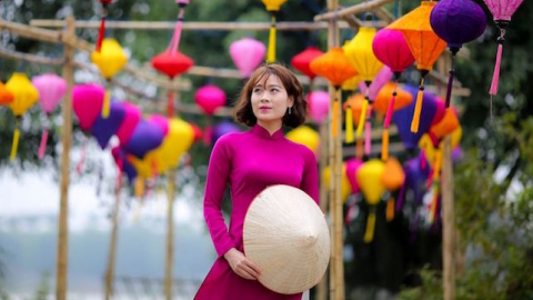 Không gian Tết ba miền rực rỡ tại Ecopark