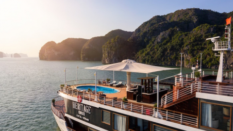 Ra mắt du thuyền Heritage Cruises: Kiệt tác độc bản giữa kỳ quan