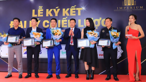 Ký kết hợp tác phân phối dự án Imperium Town Nha Trang