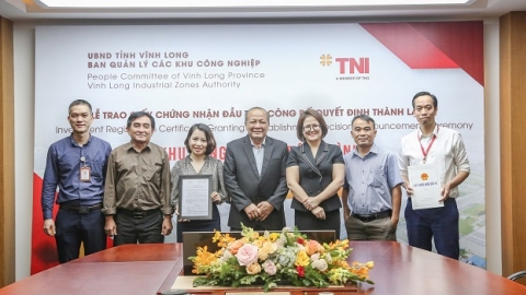 TNI Holdings Vietnam rót 3.000 tỷ đầu tư khu công nghiệp ở Vĩnh Long