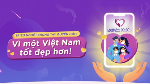 Ví MoMo: Thiện nguyện dễ dàng giúp người dùng hạnh phúc
