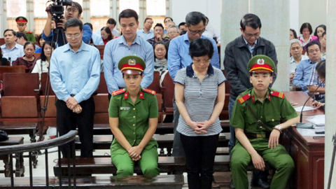 Tuyên án Chung thân cựu đại biểu Quốc hội Châu Thị Thu Nga