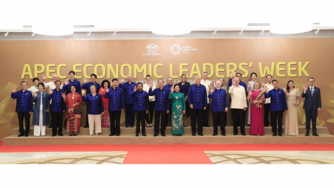 Toàn cảnh lễ đón chính thức, tiệc chiêu đãi các nhà lãnh đạo APEC