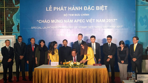 Phát hành bộ tem đặc biệt Chào mừng Năm APEC Việt Nam 2017