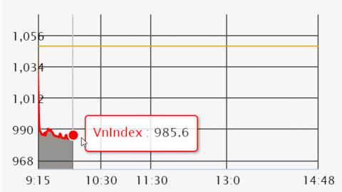 4 nguyên nhân khiến VN-Index sụt mạnh nhất lịch sử về dưới 1.000 điểm
