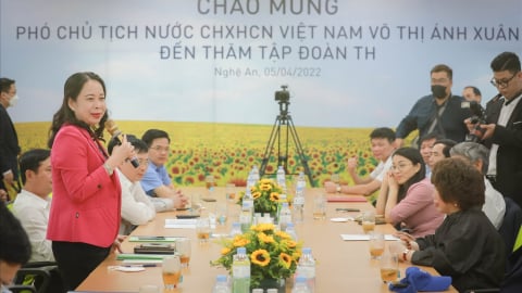 Phó Chủ tịch nước Võ Thị Ánh Xuân: 4 điều ấn tượng về sự phát triển của TH