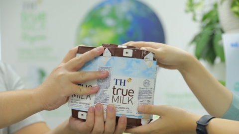 Hơn 300 nghìn vỏ hộp sữa và chiến dịch lan tỏa sống xanh của TH true MILK