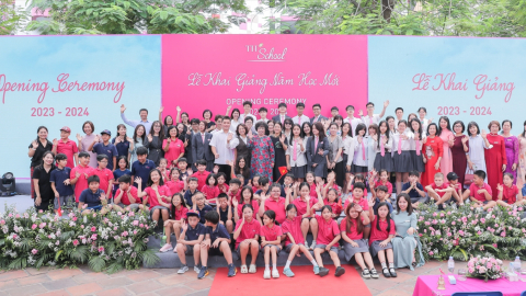 Lễ khai giảng ‘đa sắc màu’ tại TH School